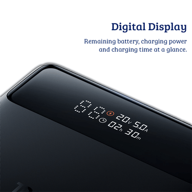 Baseus Power Digital Display Fast Charging Power Bank HD Edition 20000mAh 100W PPBL000301-Black